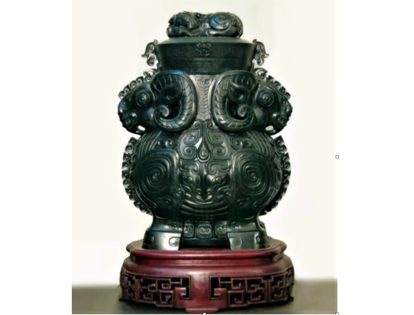 中国玉雕仿古器皿与加碧渊源