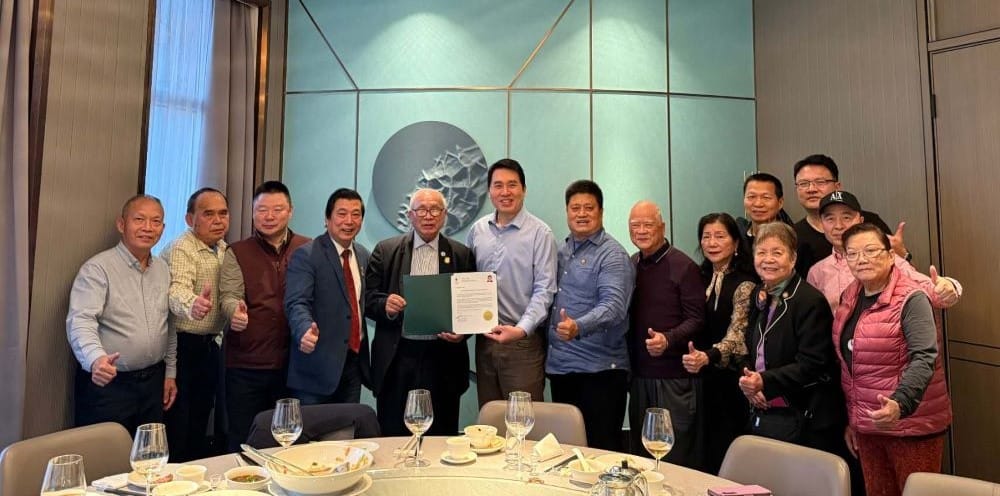 加拿大国会议员陈圣源先生莅临温哥华，与全加客属联谊会再次亲切交流