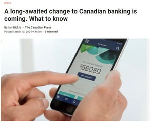 加拿大银行业引入新系统
