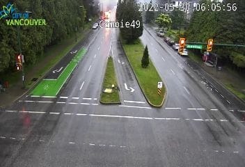 温哥华城市屋火警Cambie街交通受阻